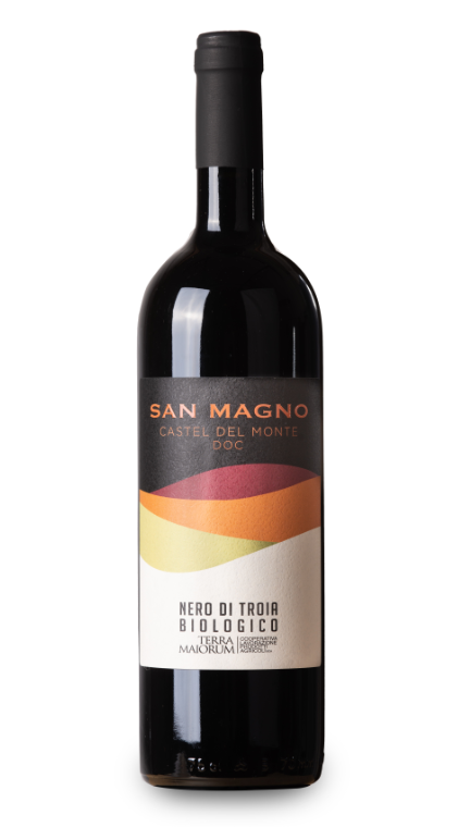 San Magno Nero di Troia DOC Castel del Monte Biologico Bottiglia da Cl. 75