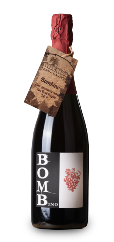 BOMBINO- SPUMANTE ARTIGIANALE I.G.P. Bottiglia da 75cl