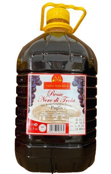 Nero di Troia IGP Puglia 12% vol. PET 5lt.